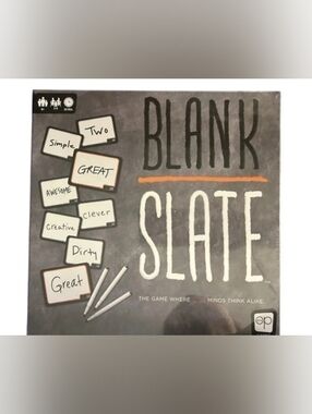 NEW! BLANK SLATE - The Game Where Minds Think Alike Family The OP Games - SEALED